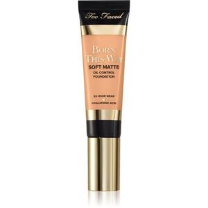 Too Faced Born This Way Soft Matte Foundation mattító make-up árnyalat Nude 30 ml kép
