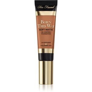 Too Faced Born This Way Soft Matte Foundation mattító make-up árnyalat Honey 30 ml kép