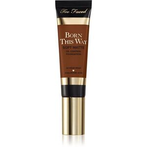 Too Faced Born This Way Soft Matte Foundation mattító make-up árnyalat Tiramisu 30 ml kép