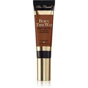 Too Faced Born This Way Soft Matte Foundation mattító make-up árnyalat Spiced Rum 30 ml kép