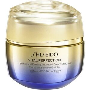 Shiseido Vital Perfection Uplifting & Firming Advanced Cream Enriched intenzíven feszesítő nappali és éjszakai krém száraz bőrre 50 ml kép