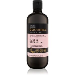 Baylis & Harding Goodness Rose & Geranium tusfürdő gél virág illattal 500 ml kép