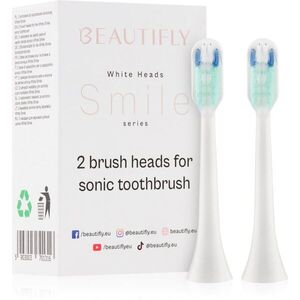 Beautifly White Smile Toothbrush Tips csere fejek a fogkeféhez 2 db kép