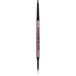 Too Faced Super Fine Brow Detailer Eyebrow Pencil tartós szemöldök ceruza árnyalat Soft Black 0.08 g kép