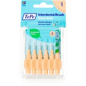TePe Interdental Brush Extra Soft fogköztisztító kefék Orange 0, 45 mm 6 db kép