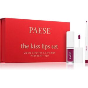 Paese The Kiss Lips Set Raspberry Red ajándékszett árnyalat 05 Raspberry Red kép
