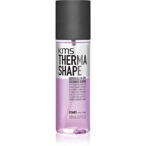 KMS Thermashape Quick Blow Dry formázó védő spray hajra a gyorsabban beszárított hajhoz 200 ml kép