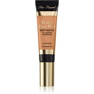 Too Faced Born This Way Soft Matte Foundation mattító make-up árnyalat Warm Beige 30 ml kép