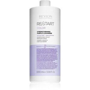 Revlon Professional Re/Start Color lila sampon a szőke és melírozott hajra Purple Cleanser 1000 ml kép