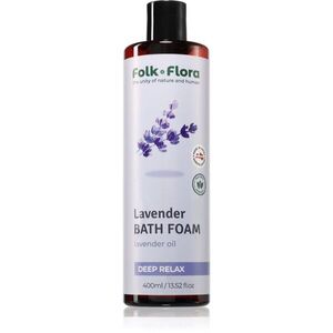Folk & Flora Lavender habfürdő nyugtató hatással 400 ml kép