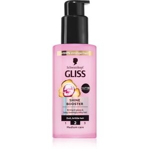 Schwarzkopf Gliss Liquid Silk leöblítést nem igénylő szérum az erős és fénylő hajért Shine Booster 100 ml kép
