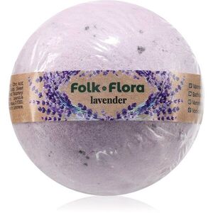 Folk & Flora Lavender fürdőgolyó nyugtató hatással 130 g kép