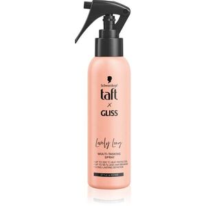 Schwarzkopf Taft x Gliss multifunkciós hajspray a hajformázáshoz, melyhez magas hőfokot használunk Lovely Long 150 ml kép