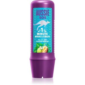 Aussie 1 Minute Miracle Color Rescue kezelés festett hajra maszk formájában 250 ml kép