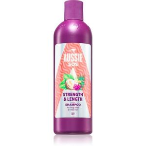 Aussie SOS Strength & Length erősítő sampon hosszú hajra 300 ml kép