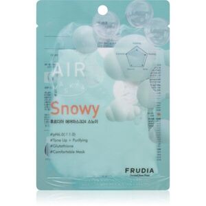 Frudia AIR Snowy arcmaszk egységesíti a bőrszín tónusait 25 ml kép