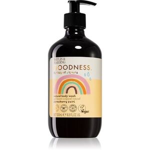 Baylis & Harding Goodness Strawberry Swirl gyengéd tisztító gél gyermekeknek születéstől kezdődően 500 ml kép