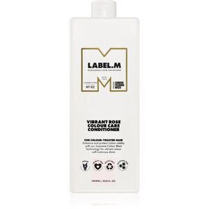 label.m Vibrant Rose Colour Care Conditioner hidratáló kondicionáló festett hajra 1000 ml kép