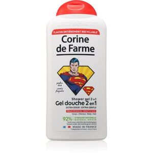 Corine de farme Shower Gel 2 in 1 Superman tusfürdő gél 2 az 1-ben 300 ml kép