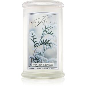 Kringle Candle Winter Cypress illatgyertya 624 g kép