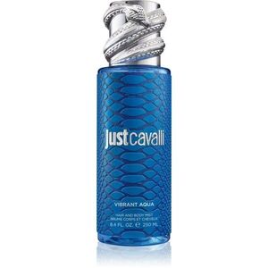 Roberto Cavalli Just Cavalli Vibrant Aqua parfümözött spray a testre hölgyeknek 250 ml kép