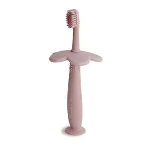 Mushie Learning Toothbrush fogkefe Flower Blush 1 db kép