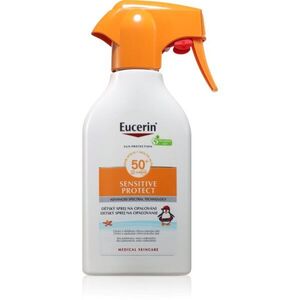 Eucerin Sensitive Protect gyermek spray a napozáshoz SPF 50+ 250 ml kép