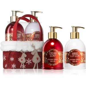 Vivian Gray Red Christmas ajándékszett kézre kép
