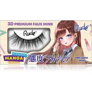 Rude Cosmetics Manga Collection 3D Premium Faux Mink műszempillák típus Kirei-Sama 2 db kép