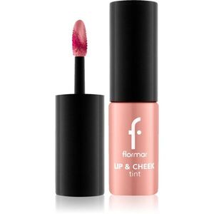 flormar Lip & Cheek Tint folyékony arcpirosító az arcra és a szájra árnyalat 004 Princess 6.7 ml kép