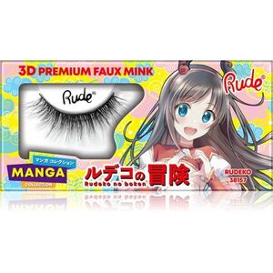 Rude Cosmetics Manga Collection 3D Premium Faux Mink műszempillák típus Rudeko 2 db kép