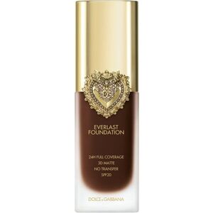 Dolce&Gabbana Flawless Everlast Foundation hosszantartó, intenzíven fedő alapozó SPF 20 árnyalat 40C DEEP 27 ml kép