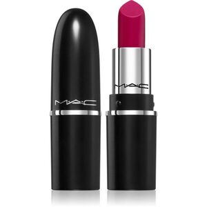 MAC Cosmetics MACximal Sleek Satin Lipstick Mini selyem rúzs a tökéletes küllemért árnyalat REBEL 1.5 g kép