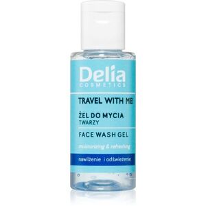 Delia Cosmetics Travel with me tisztító gél az arcra 50 ml kép