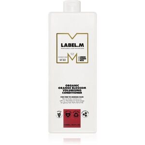 label.m Organic Orange Blossom Volumising Conditioner kondicionáló a dús és erős hajért 1000 ml kép