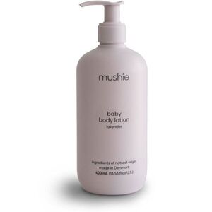 Mushie Organic Baby hidratáló testápoló gyerekeknek és újszülötteknek Lavender 400 ml kép