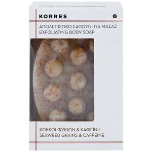 Korres Seaweed Grains & Kaffeine peeling szappan narancsbőrre 125 g kép