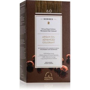 Korres Argan Oil tartós hajfesték Argán olajjal árnyalat 6.0 Dark Blonde 50 ml kép