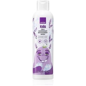 Avon Kids Lavender fürdő termék 2 az 1-ben 200 ml kép