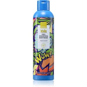 Avon Kids Fresh sampon és tusfürdő gél 2 in 1 200 ml kép