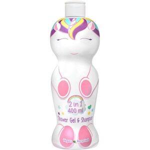 Be a Unicorn Shampoo & Shower Gel tusfürdő gél és sampon 2 in 1 gyermekeknek 400 ml kép