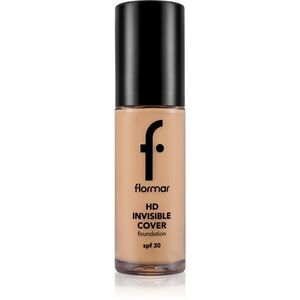flormar HD Invisible Cover Foundation könnyű alapozó világosító hatással SPF 30 árnyalat 090 Golden Natural 30 ml kép