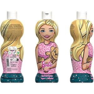 Barbie 2in1 gyengéd tusoló gél és sampon gyermekeknek 400 ml kép