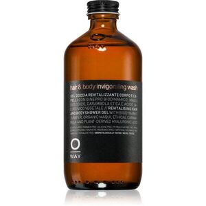 Oway Hair & Body revitalizáló tusfürdő gél testre és hajra 240 ml kép