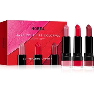 NOBEA Beauty Pleasure NOBEA Make Your Lips Colorful Gift Set rúzs szett ajándék kiadás kép