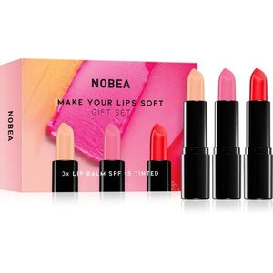 NOBEA Beauty Pleasure NOBEA Make Your Lips Soft Gift Set ajakápoló készlet ajándék kiadás kép