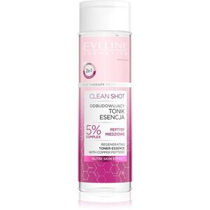 Eveline Cosmetics Clean Shot 5% Copper Peptide Complex revitalizáló tonikum 200 ml kép