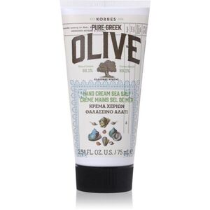 Korres Pure Greek Olive & Sea Salt hidratáló kézkrém tengeri sóval 75 ml kép