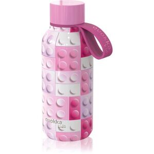 Quokka Solid Kids termopalack akasztóval Pink Bricks 1 db kép