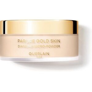 GUERLAIN Parure Gold Skin Diamond Micro-Powder bőrvilágosító púder árnyalat 02 Light / Clair 35 g kép